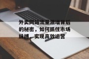 外卖网站流量激增背后的秘密，如何抓住市场脉搏，实现高效运营