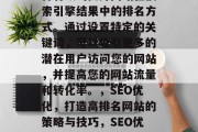 SEO测试网站，是一种有效的提升网站在搜索引擎结果中的排名方式。通过设置特定的关键词，可以吸引更多的潜在用户访问您的网站，并提高您的网站流量和转化率。，SEO优化，打造高排名网站的策略与技巧，SEO优化，创建一个高排名的网站！