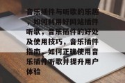 音乐插件与听歌的乐趣，如何利用好网站插件听歌，音乐插件的好处及使用技巧，音乐插件指南，如何正确使用音乐插件听歌并提升用户体验