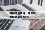揭秘流量高峰，哪些类型网站最受欢迎？