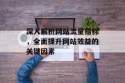 深入解析网站流量指标，全面提升网站效益的关键因素