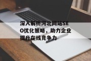 深入解析河北网站SEO优化策略，助力企业提升在线竞争力