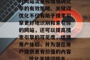 优化网站关键词排名以提高搜索引擎排名是提升网站流量和增加转化率的有效策略。关键词优化不仅有助于搜索引擎更好地识别和索引你的网站，还可以提高搜索引擎的可见度，增强用户体验，并为潜在用户提供更有价值的内容。，优化关键词排名，网站流量与转化的关键因素