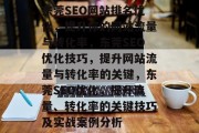 东莞SEO网站排名优化，提升你的网站流量与转化率，东莞SEO优化技巧，提升网站流量与转化率的关键，东莞SEO优化，提升流量、转化率的关键技巧及实战案例分析