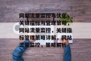 网站流量监控与优化，关键指标与管理策略，网站流量监控，关键指标管理策略详解，网站流量监控，策略解析