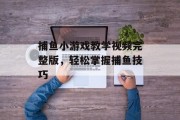 捕鱼小游戏教学视频完整版，轻松掌握捕鱼技巧