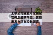 上市公司回复可控核聚变概念最新动态：离商用发电还有较长距离