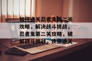 如何通关忍者兔第二关攻略，解决战斗挑战，忍者兔第二关攻略，破解战斗挑战，快速通关