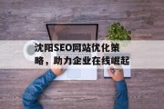 沈阳SEO网站优化策略，助力企业在线崛起