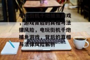 电玩街机千炮捕鱼游戏，游戏背后的真相与法律风险，电玩街机千炮捕鱼游戏，背后的真相与法律风险解析