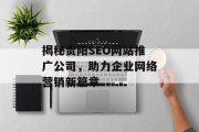 揭秘贵阳SEO网站推广公司，助力企业网络营销新篇章