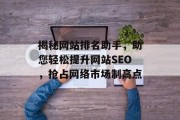 揭秘网站排名助手，助您轻松提升网站SEO，抢占网络市场制高点