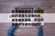 辰龙捕鱼游戏,游戏背后的真相与法律风险,辰龙捕鱼游戏,背后的真相与法律风险解析