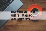 网站基础SEO,指南和技巧,网站SEO,基础指南与技巧