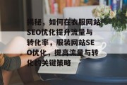 揭秘，如何在衣服网站SEO优化提升流量与转化率，服装网站SEO优化，提高流量与转化的关键策略