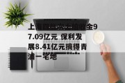 上海四批次土拍收金97.09亿元 保利发展8.41亿元摘得青浦一宅地