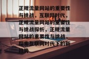 正规流量网站的重要性与挑战，互联网时代，正规流量网站的重要性与挑战探析，正规流量网站的重要性与挑战，探索互联网时代下的新趋势