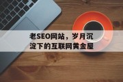 老SEO网站，岁月沉淀下的互联网黄金屋
