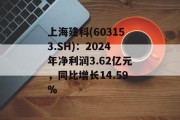 上海建科(603153.SH)：2024年净利润3.62亿元，同比增长14.59%