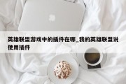 英雄联盟游戏中的插件在哪_我的英雄联盟说使用插件