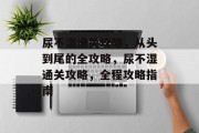 尿不湿通关攻略，从头到尾的全攻略，尿不湿通关攻略，全程攻略指南