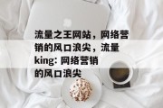 流量之王网站，网络营销的风口浪尖，流量 king: 网络营销的风口浪尖