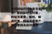 为何网站仍然会有流量费？原因解析及对策，网站流量费，解析、解决对策，网站流量费产生的原因及应对策略