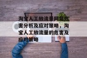 淘宝人工放流量网站危害分析及应对策略，淘宝人工放流量的危害及应对策略