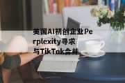 美国AI初创企业Perplexity寻求与TikTok合并