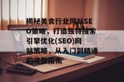 揭秘美食行业网站SEO策略,打造独特搜索引擎优化(SEO)网站策略,从入门到精通的完整指南 揭秘美食行业网站SEO策略,打造独特搜索引擎优化(SEO)网站策略,从入门到精通的完整指南