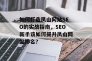 如何打造凤山网站SEO的实战指南，SEO新手该如何提升凤山网站排名？