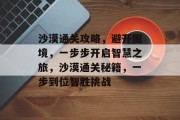 沙漠通关攻略,避开困境,一步步开启智慧之旅,沙漠通关秘籍,一步到位智胜挑战