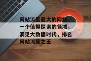 网站流量最大的网站，一个值得探索的领域，洞见大数据时代，排名网站流量之王