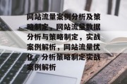 网站流量案例分析及策略制定,网站流量数据分析与策略制定,实战案例解析,网站流量优化,分析策略制定实战案例解析 网站流量案例分析及策略制定,网站流量数据分析与策略制定,实战案例解析,网站流量优化,分析策略制定实战案例解析