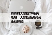 白白的大冒险28通关攻略，大冒险白虎闯关攻略详解！