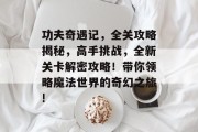 功夫奇遇记,全关攻略揭秘,高手挑战,全新关卡解密攻略!带你领略魔法世界的奇幻之旅!