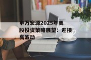 申万宏源2025年美股投资策略展望：迎接高波动