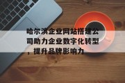 哈尔滨企业网站搭建公司助力企业数字化转型，提升品牌影响力