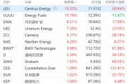 美股异动丨核电股集体走强，Cameco涨超5%，AI推动核电复兴