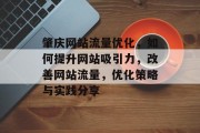 肇庆网站流量优化，如何提升网站吸引力，改善网站流量，优化策略与实践分享