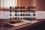 真人捕鱼游戏，如何安全下载并赚钱的合法途径，真人捕鱼游戏，安全下载与合法赚钱途径指南