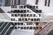 SEO（搜索引擎优化）的高雅魅力，一种提升用户体验的方法，SEO，提升用户体验的有效策略，SEO，提升用户体验的最佳方法