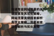 构建专业网站流量的关键因素及其优化策略，网站流量关键因素解析及优化策略，流量关键因素解析与优化策略