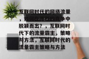互联网时代的网络流量，如何在激烈的竞争中脱颖而出？，互联网时代下的流量霸主，策略与方法，互联网时代的流量霸主策略与方法
