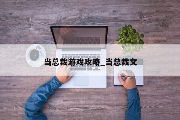 当总裁游戏攻略_当总裁文