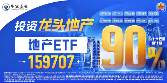 “冲击九连阳”!地产ETF(159707)开盘飙升近5%,万科A领涨板块7.16%!政策效果有望逐渐显现