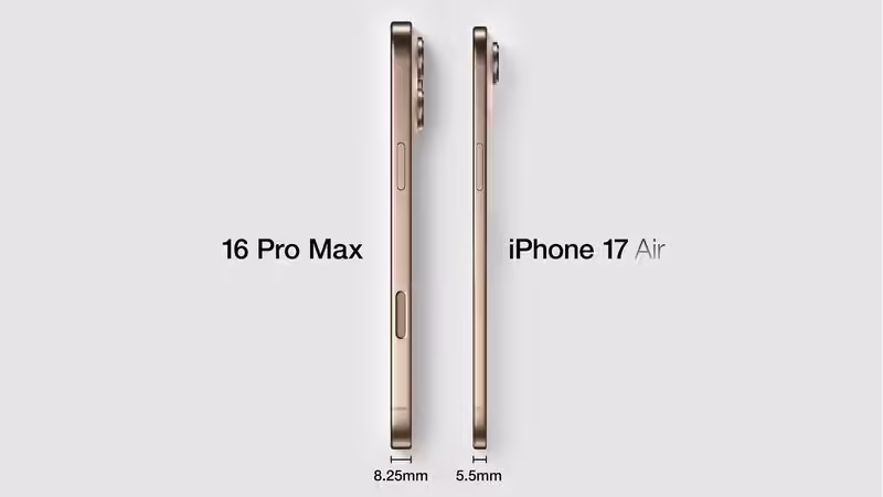 5.5mm!苹果最薄iPhone 17 Air将接棒Plus机型,有望引爆手机新风尚