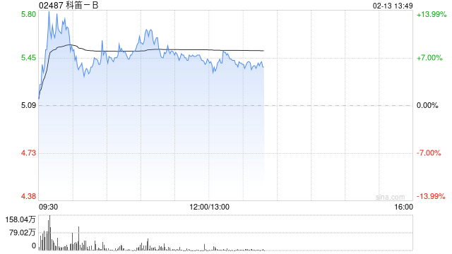 科笛-B午前涨超6% 机构称短期毛发及妆品增势驱动收入增长