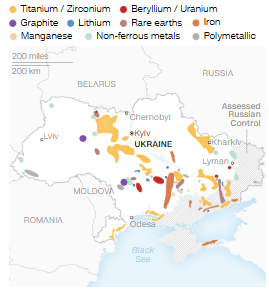 乌克兰:将在美国“合作伙伴认为方便的时候”签署矿产协议