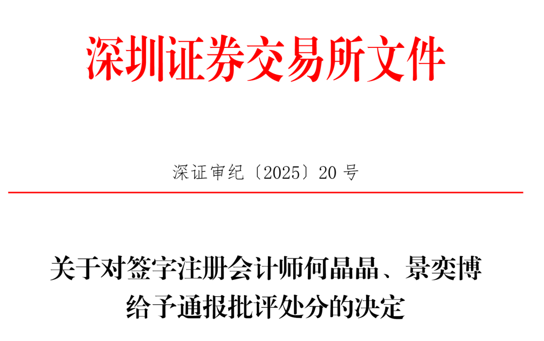 中信证券、大华所被书面警示,多人被通报批评
